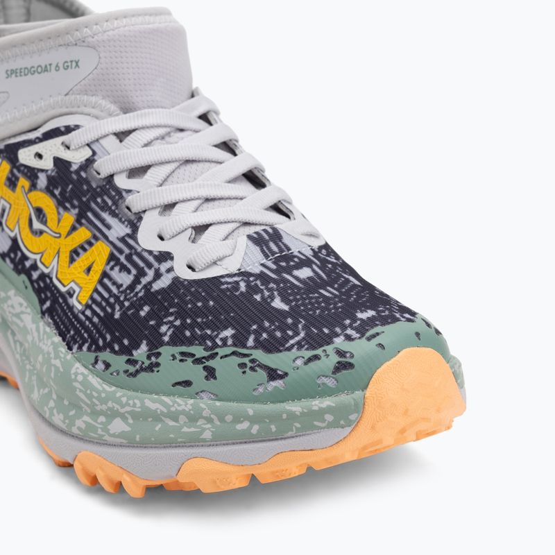 Buty do biegania damskie HOKA Speedgoat 6 MID GTX asteroid/cosmic grey 7