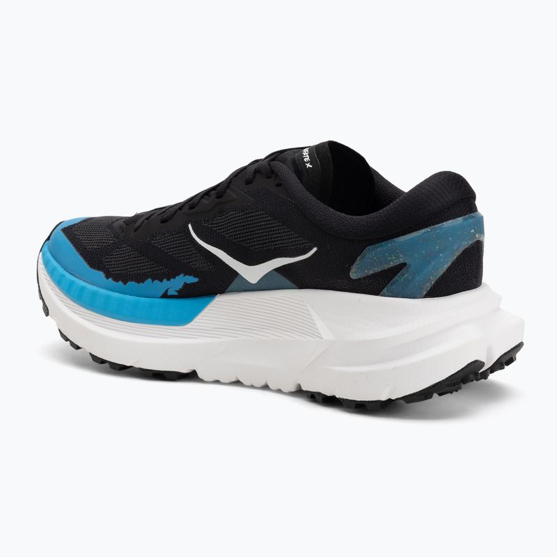 Buty do biegania męskie HOKA Mafate X black/skyward blue 3