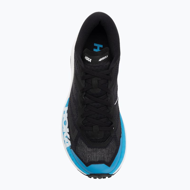 Buty do biegania męskie HOKA Mafate X black/skyward blue 5
