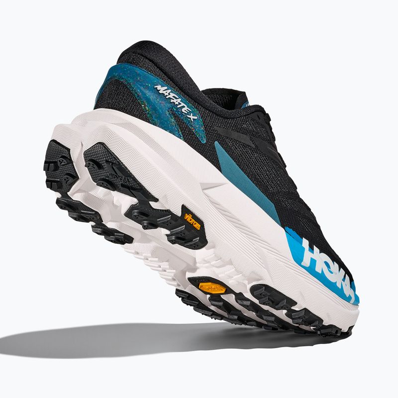 Buty do biegania męskie HOKA Mafate X black/skyward blue 12