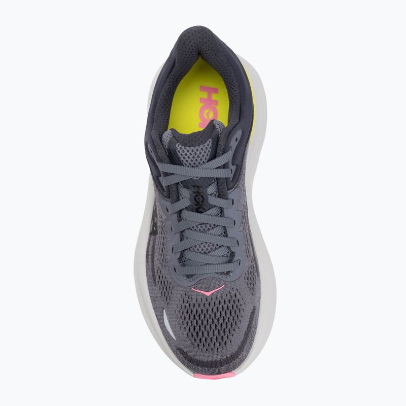 Buty do biegania damskie HOKA Bondi 9 charcoal grey/grey skies 5