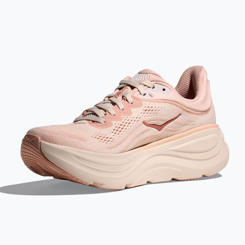 Buty do biegania damskie HOKA Bondi 9 rose latte/rose cream 4
