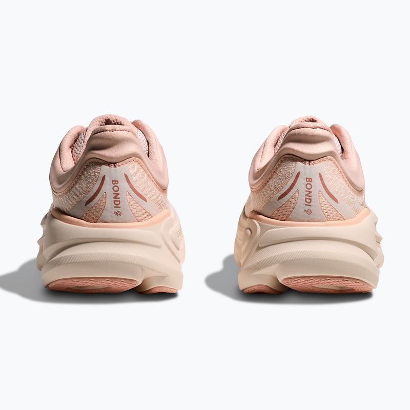 Buty do biegania damskie HOKA Bondi 9 rose latte/rose cream 6