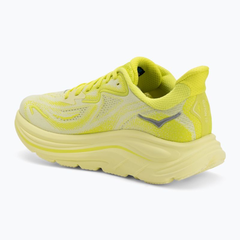 Buty do biegania damskie HOKA Clifton 10 neon hoka citrus/sunlight 3