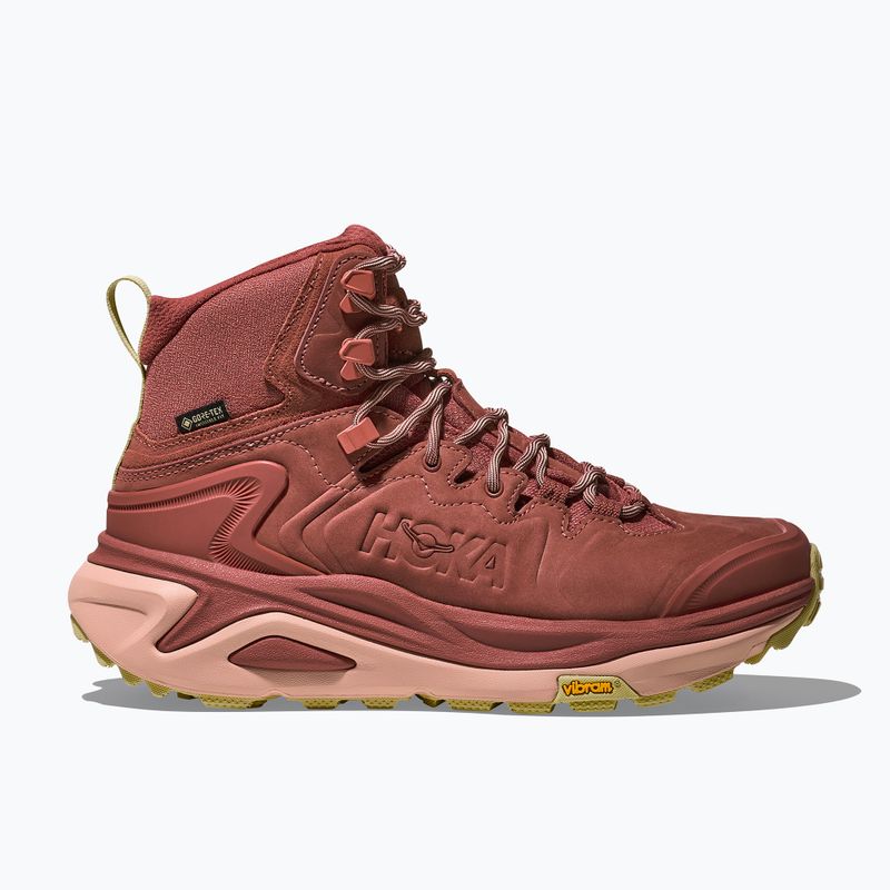 Buty trekkingowe damskie HOKA Kaha 3 GTX rouge/rose latte 9