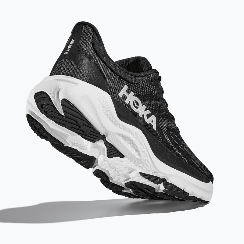 Buty do biegania damskie HOKA Arahi 8 Wide black/white 12