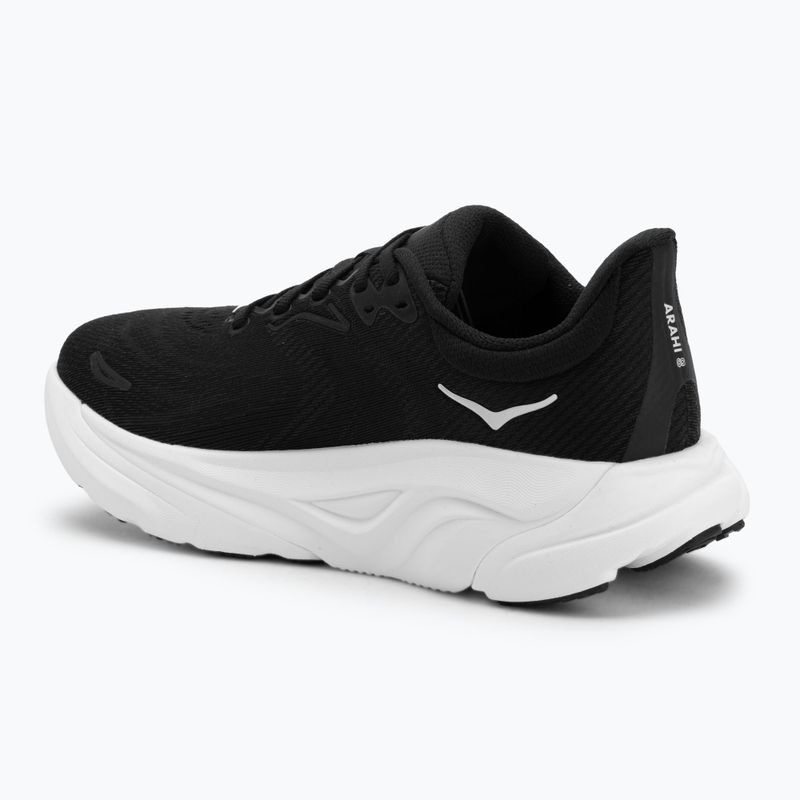 Buty do biegania damskie HOKA Arahi 8 Wide black/white 3