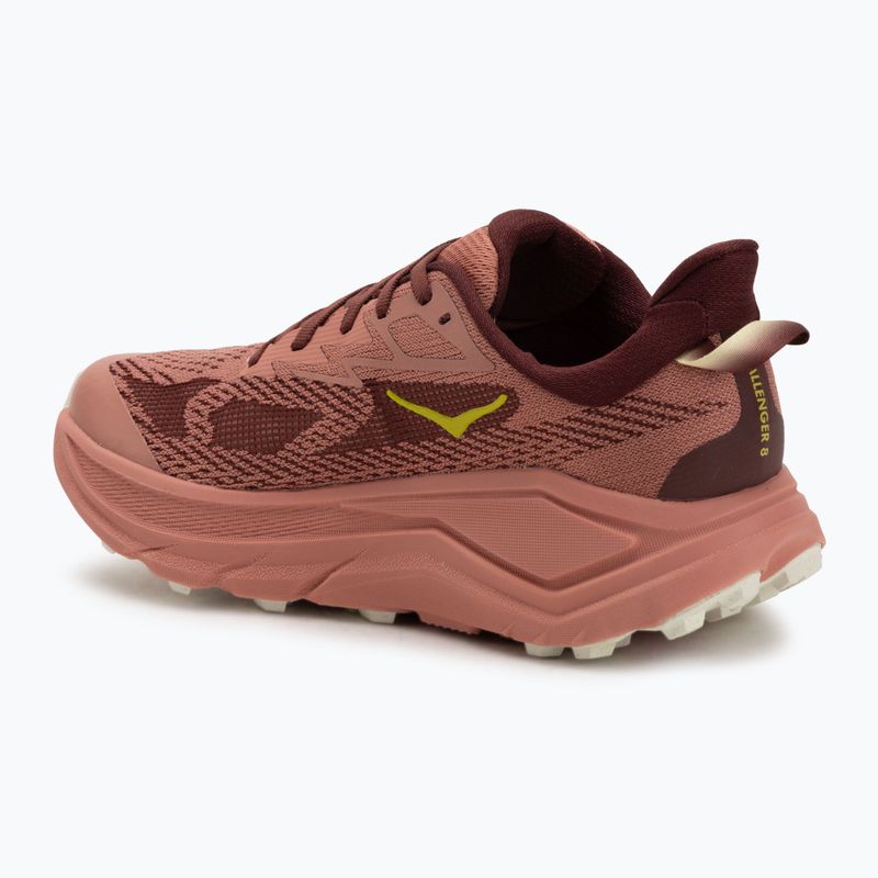 Buty do biegania damskie HOKA Challenger 8 Wide blush / dark cedar 3