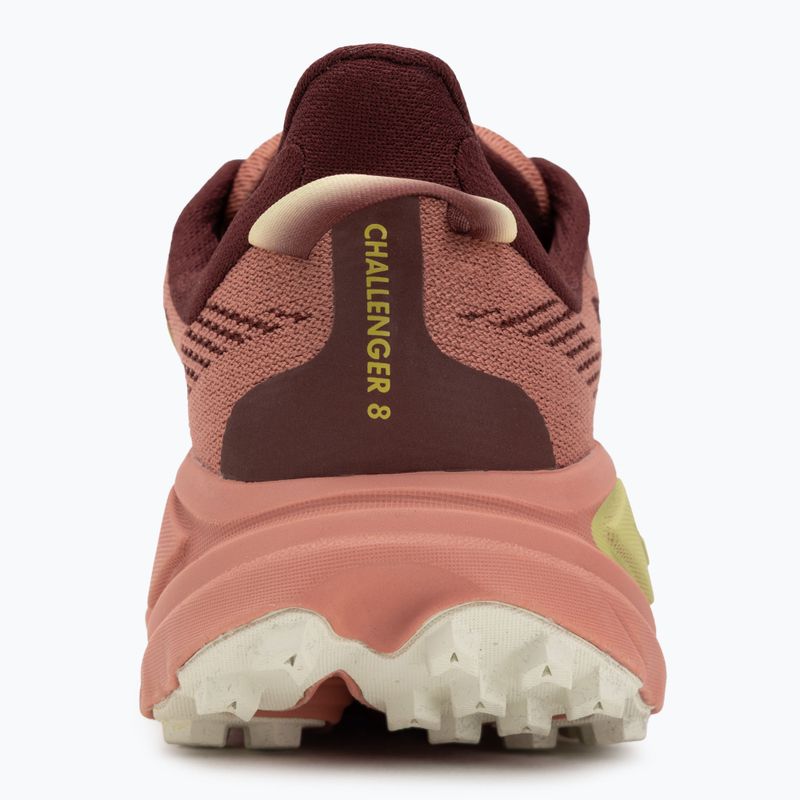 Buty do biegania damskie HOKA Challenger 8 Wide blush / dark cedar 6
