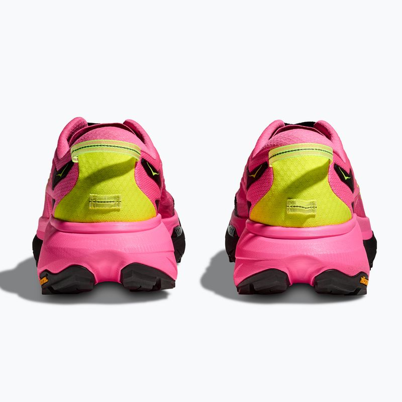 Buty do biegania męskie HOKA Mafate 5 neon rose/black 9