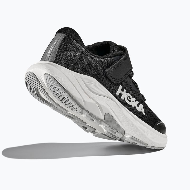 Buty do biegania dziecięce HOKA Rincon 4 Little Kids black/white 12