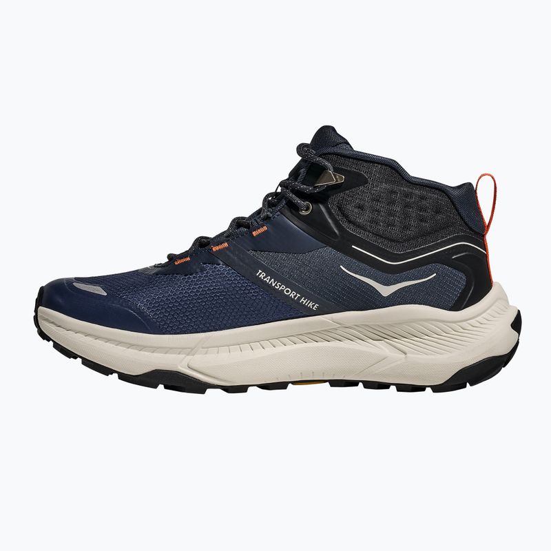 Buty trekkingowe męskie HOKA Transport Hike GTX varsity navy/truffle salt 10