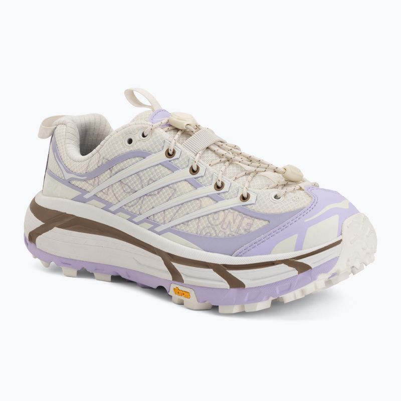 Buty HOKA Mafate Three 2 Wordmark Alabaster/Iris Flower