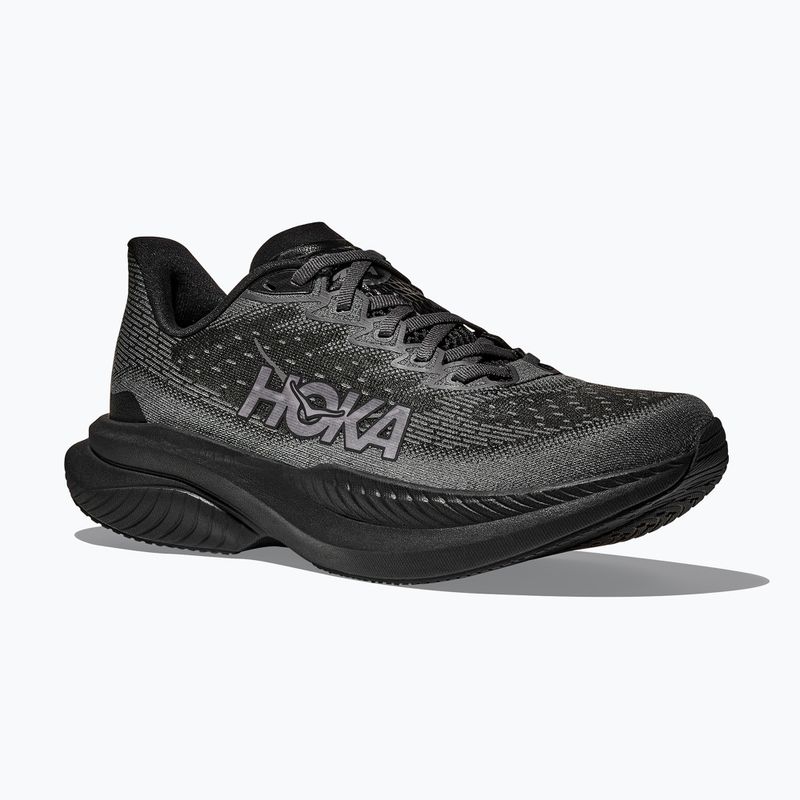 Buty do biegania damskie HOKA Mach 6 black/fuchcsia 8