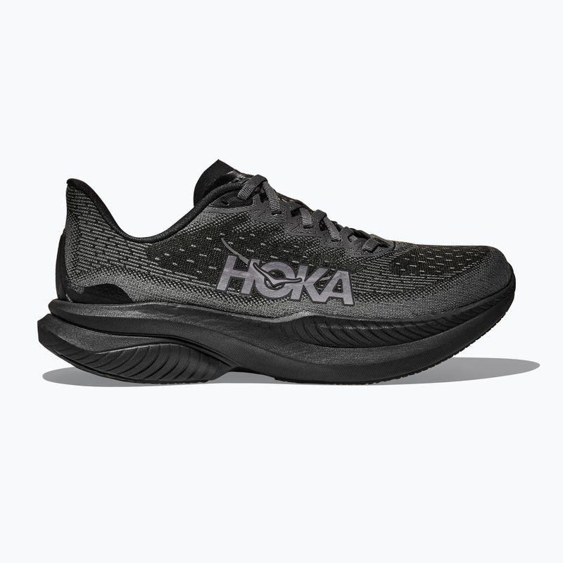 Buty do biegania damskie HOKA Mach 6 black/fuchcsia 9