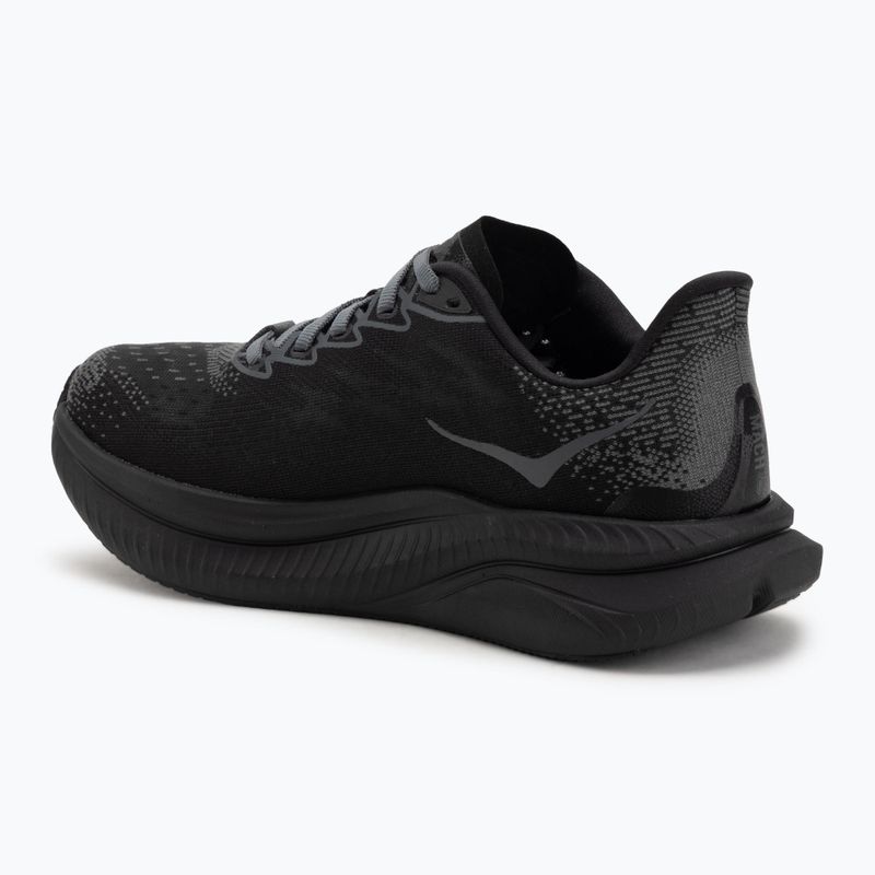 Buty do biegania damskie HOKA Mach 6 black/fuchcsia 3