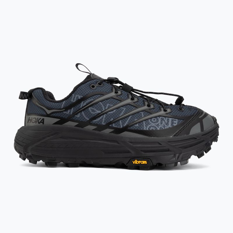 Buty HOKA Mafate Three 2 Wordmark Black/Outer Orbit 2