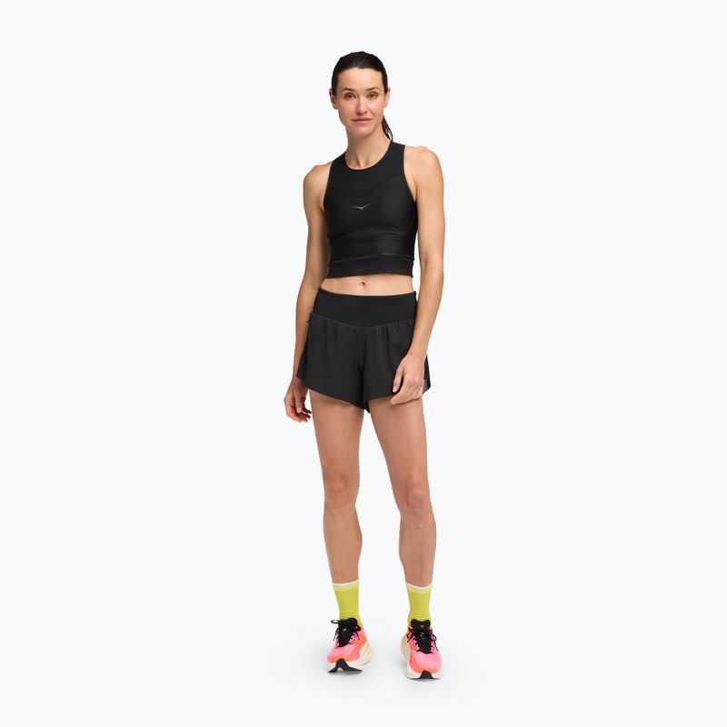 Biustonosz treningowy HOKA Race Day black/black 2