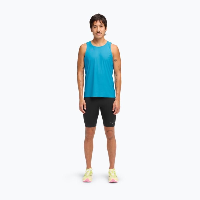 Koszulka do biegania męska HOKA Airolite Tank 2.0 hoka blue 2