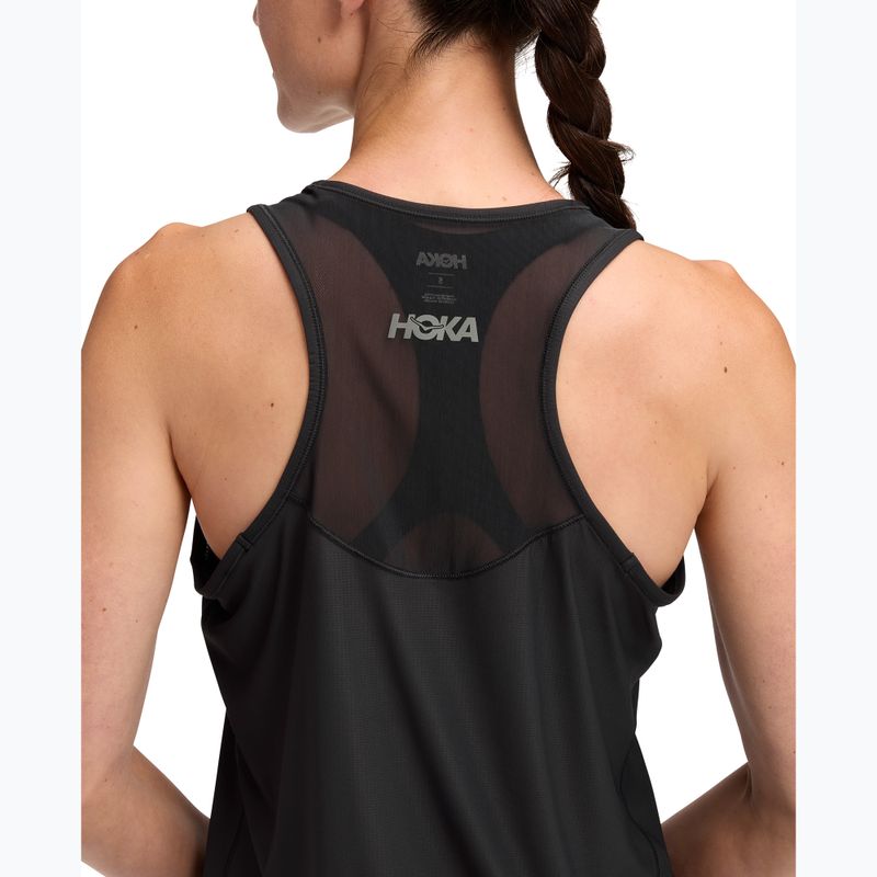 Koszulka do biegania damska HOKA Airolite Tank 2.0 black 6