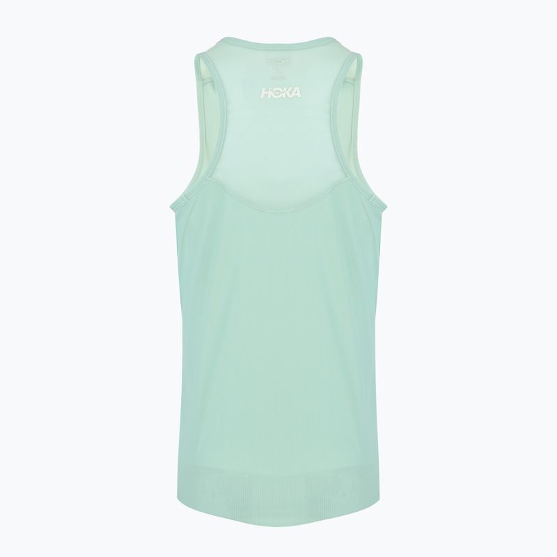 Koszulka do biegania damska HOKA Airolite Tank 2.0 jade 7