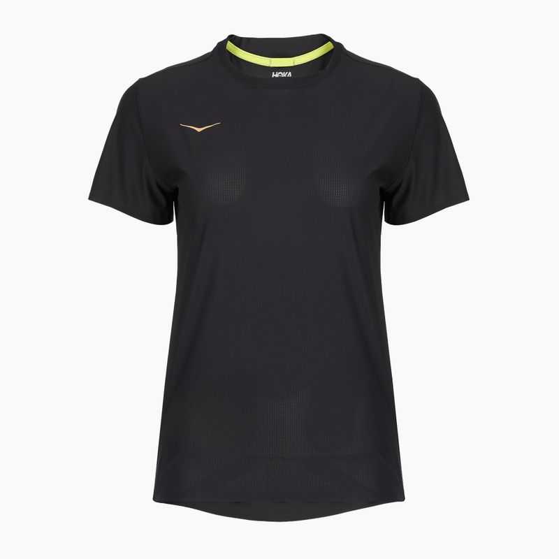 Koszulka do biegania damska HOKA Airolite 2.0 black/gold 5