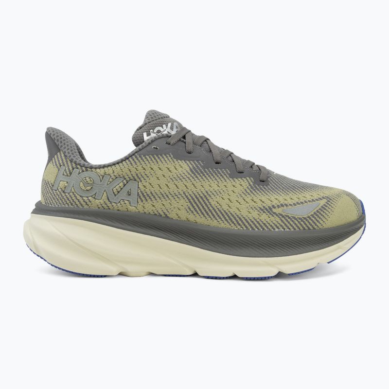 Buty do biegania męskie HOKA Clifton 9 GTX gravel/eggshell 2