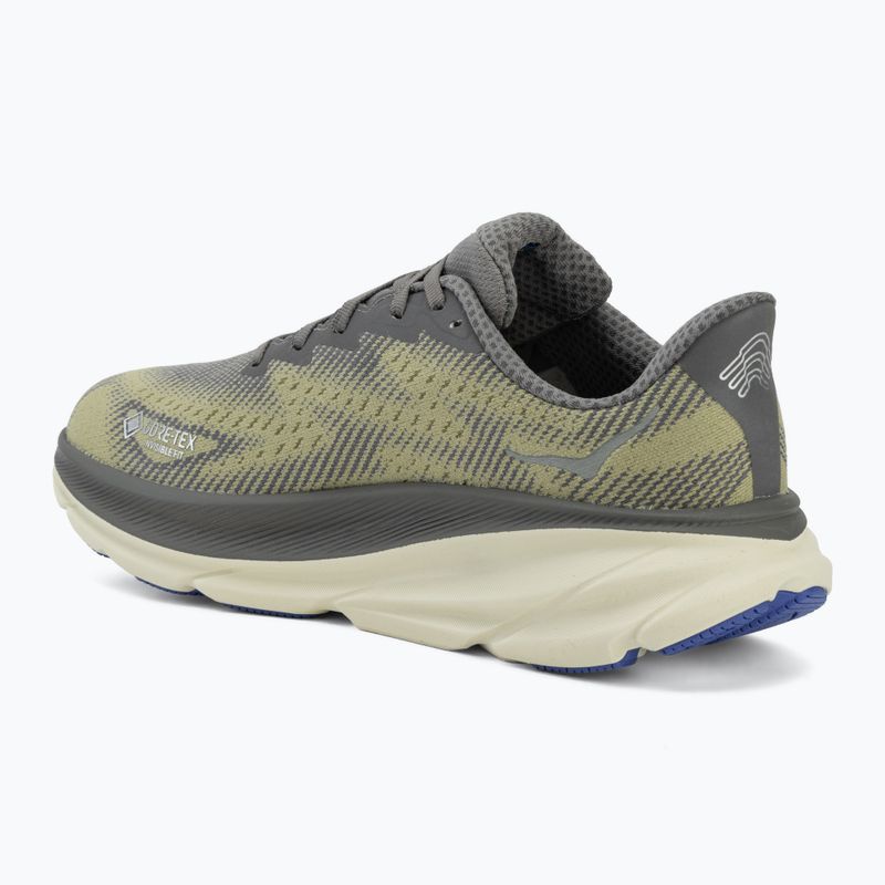 Buty do biegania męskie HOKA Clifton 9 GTX gravel/eggshell 3