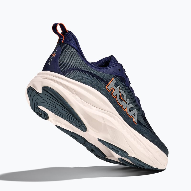Buty do biegania męskie HOKA Skyflow midnight blue/varsity navy 5