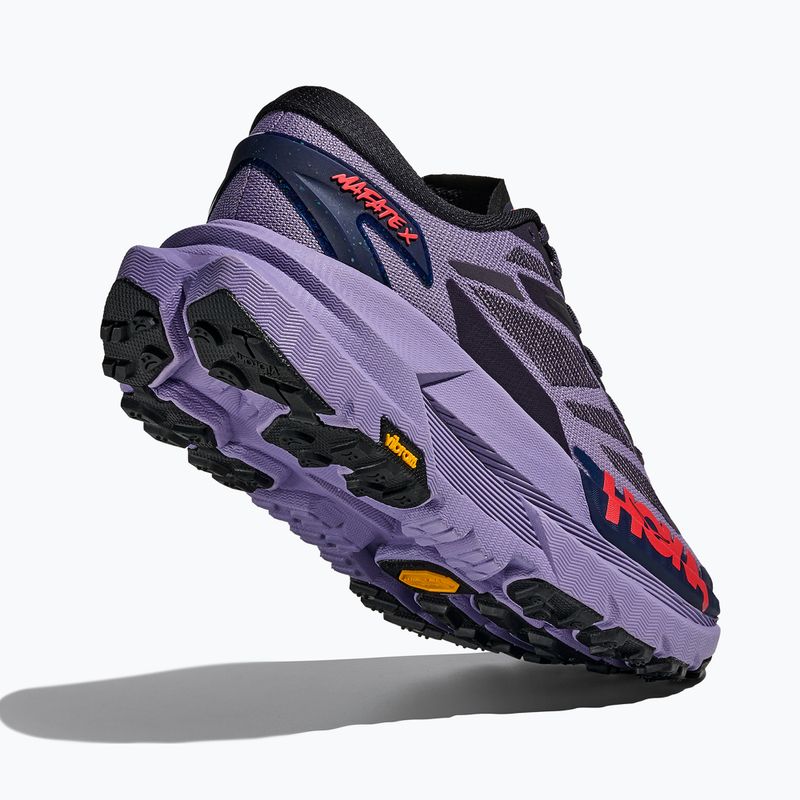 Buty do biegania damskie HOKA Mafate X berry jam/squid ink 12