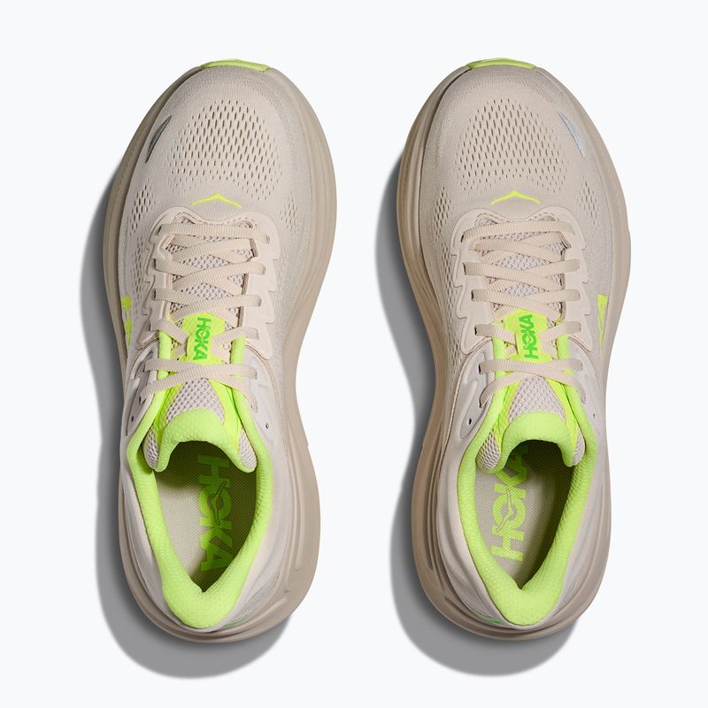 Buty do biegania męskie HOKA Bondi 9 grout/neon yuzu 7