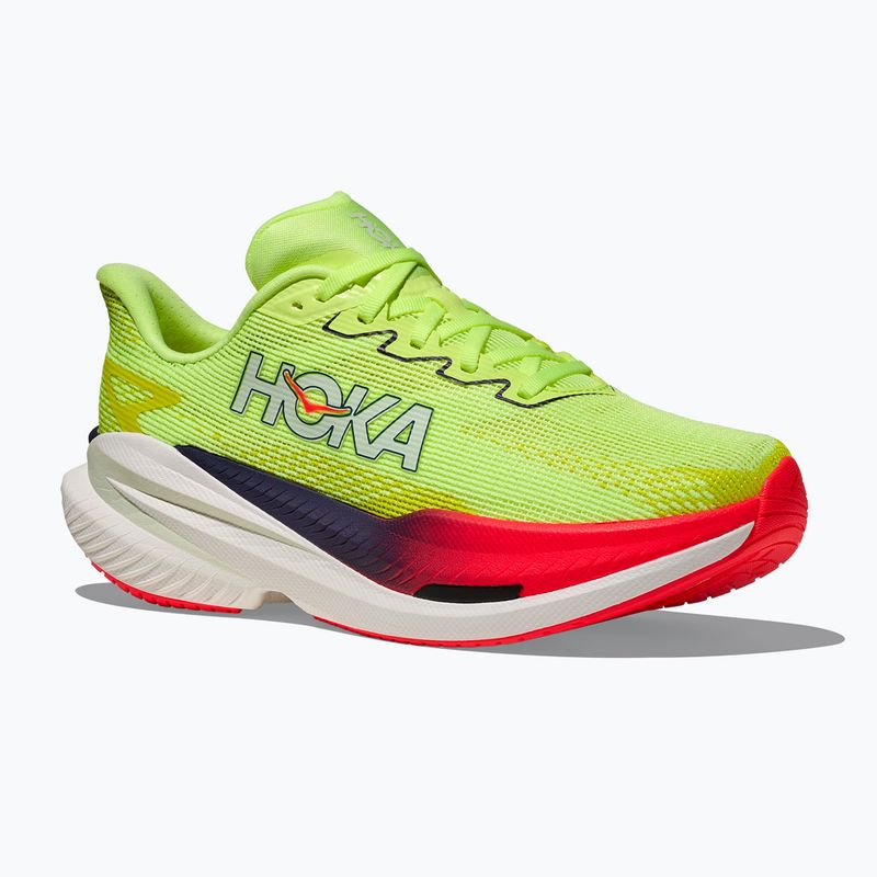 Buty do biegania damskie HOKA Mach X 3 Nneon yuzu/squid ink 8