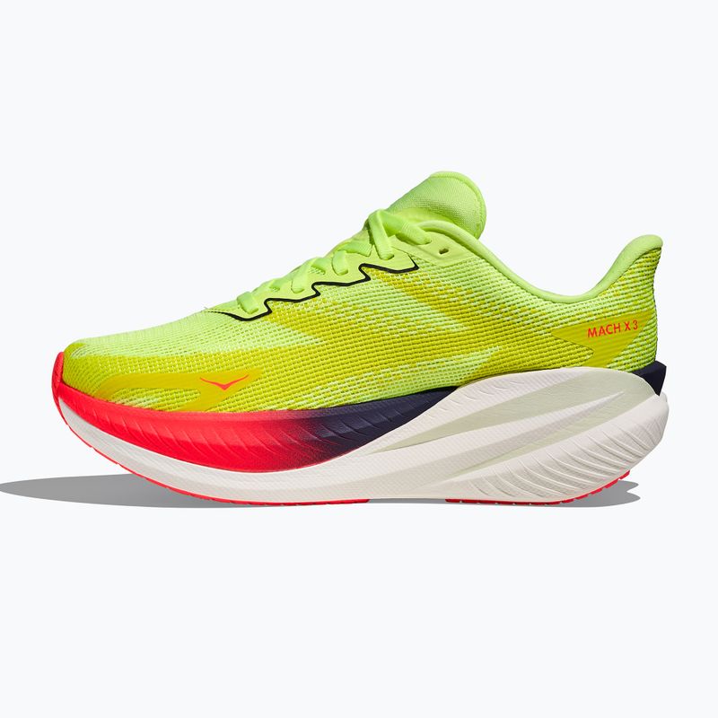 Buty do biegania damskie HOKA Mach X 3 Nneon yuzu/squid ink 11