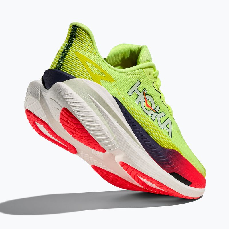 Buty do biegania damskie HOKA Mach X 3 Nneon yuzu/squid ink 12