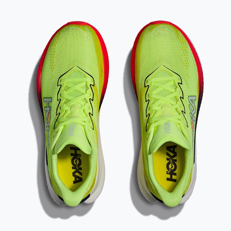 Buty do biegania damskie HOKA Mach X 3 Nneon yuzu/squid ink 14
