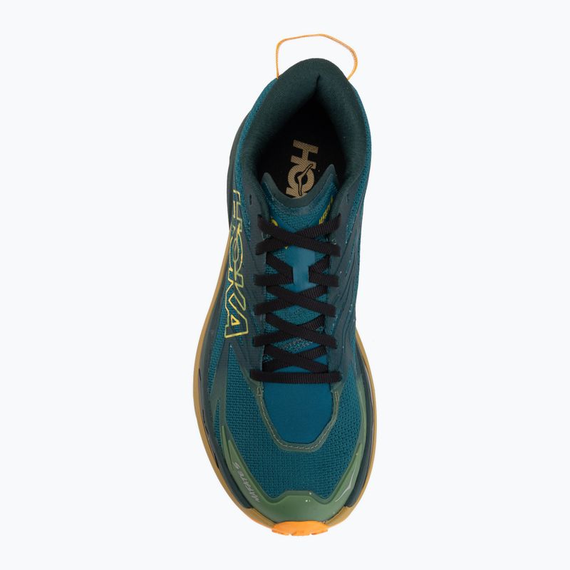 Buty do biegania męskie HOKA Mafate 5 tidal wave/mustard seed 5