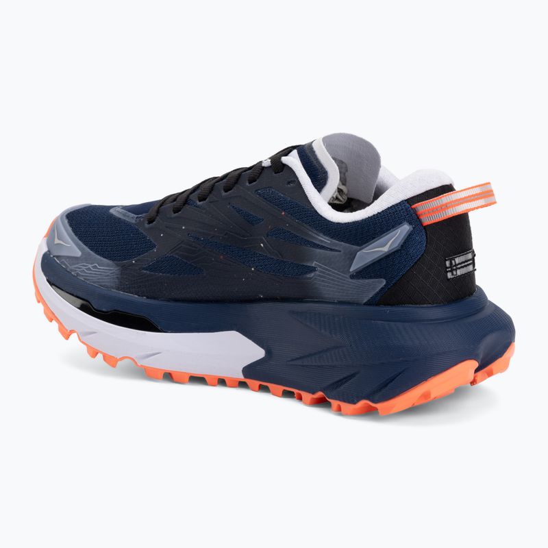 Buty do biegania damskie HOKA Mafate 5 midnight blue/starlight glow 3
