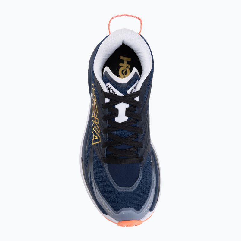 Buty do biegania damskie HOKA Mafate 5 midnight blue/starlight glow 5