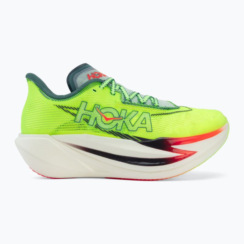 Buty do biegania HOKA Cielo X1 3.0 neon yuzu/thyme 2