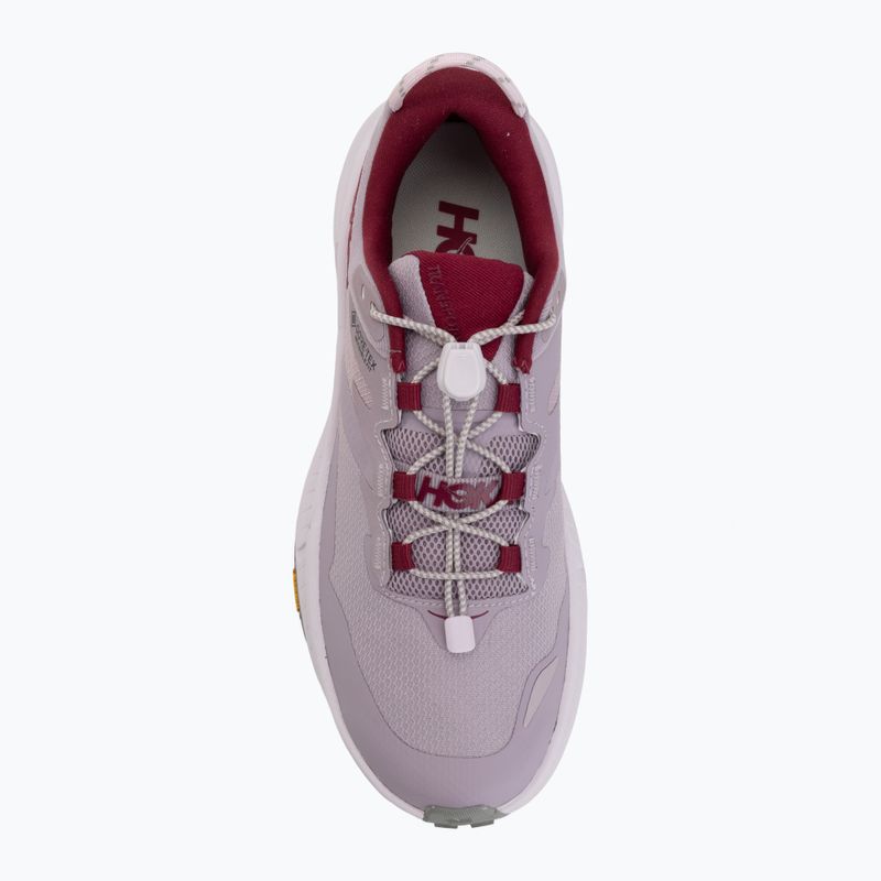 Buty damskie HOKA Transport GTX fragrant lilac/lilac cream 5