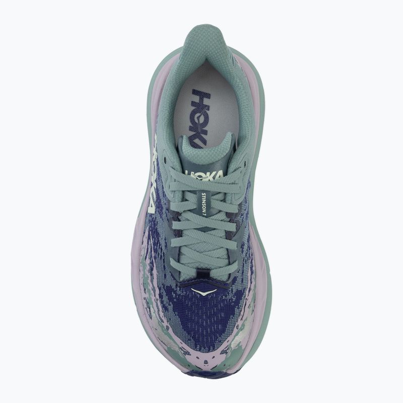 Buty do biegania damskie HOKA Stinson 7 rosemary/fragrant lilac 5