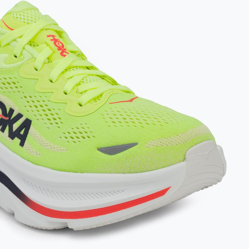 Buty do biegania męskie HOKA Bondi 9 neon yuzu/sunlight 7