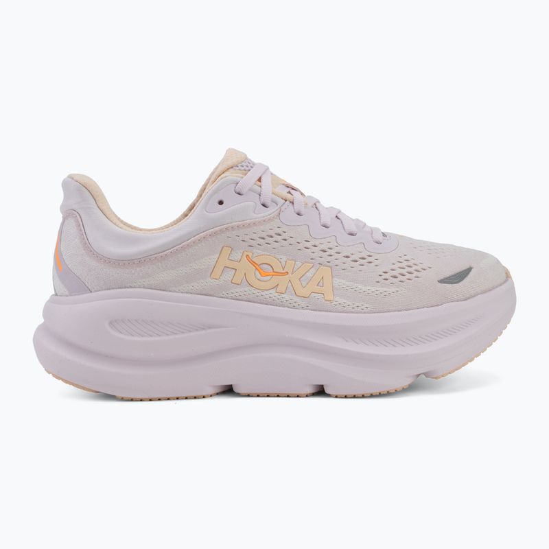 Buty do biegania damskie HOKA Bondi 9 lilac cream/tangerine glow 2