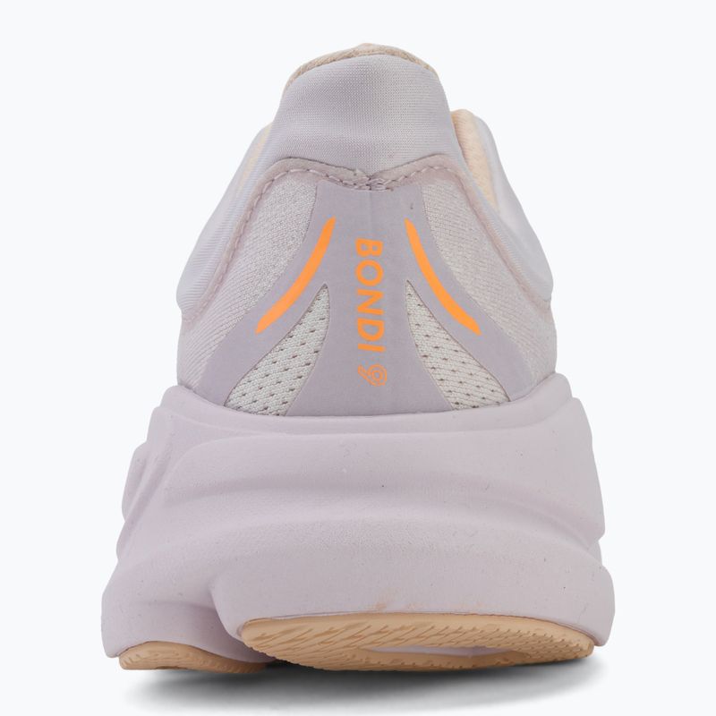 Buty do biegania damskie HOKA Bondi 9 lilac cream/tangerine glow 6
