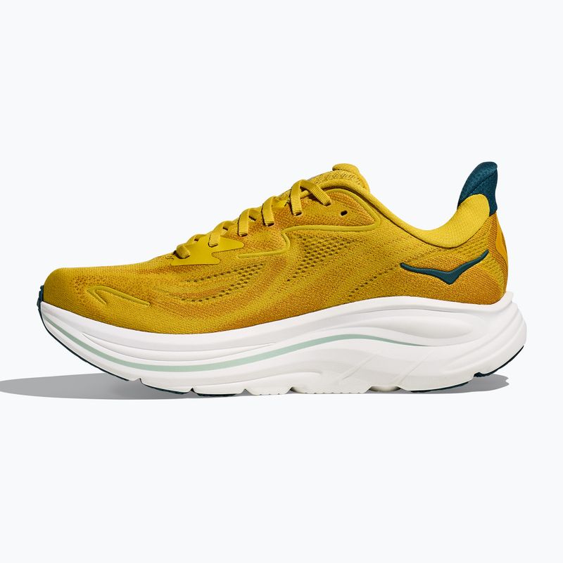 Buty do biegania męskie HOKA Clifton 10 yellow gold/tidal wave 11