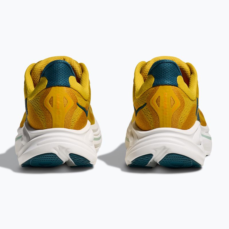 Buty do biegania męskie HOKA Clifton 10 yellow gold/tidal wave 13