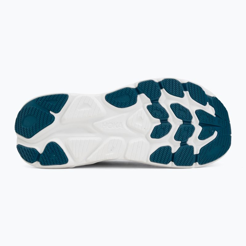 Buty do biegania męskie HOKA Clifton 10 yellow gold/tidal wave 4