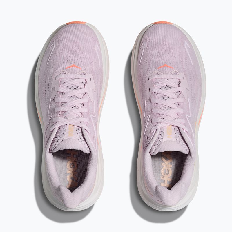 Buty do biegania damskie HOKA Clifton 10 lilac cream/tangerine glow 14