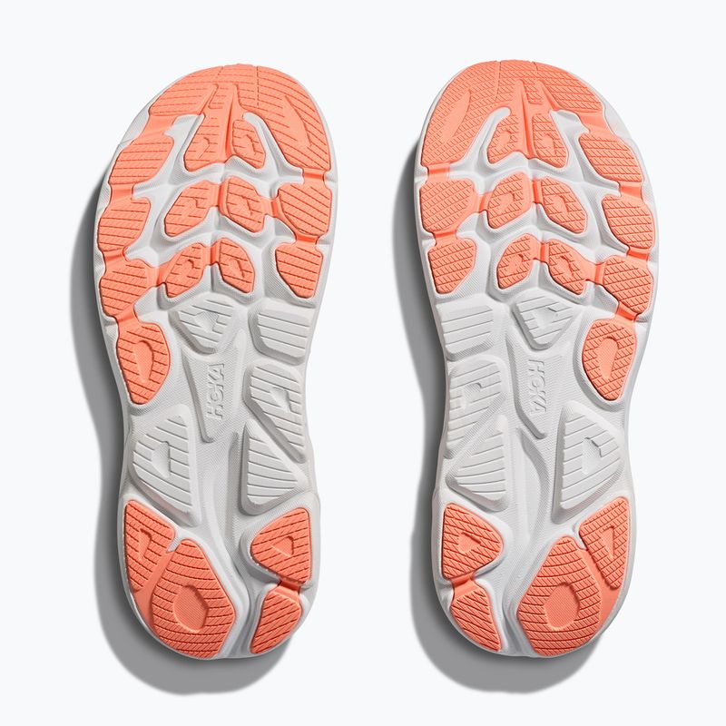 Buty do biegania damskie HOKA Clifton 10 lilac cream/tangerine glow 15