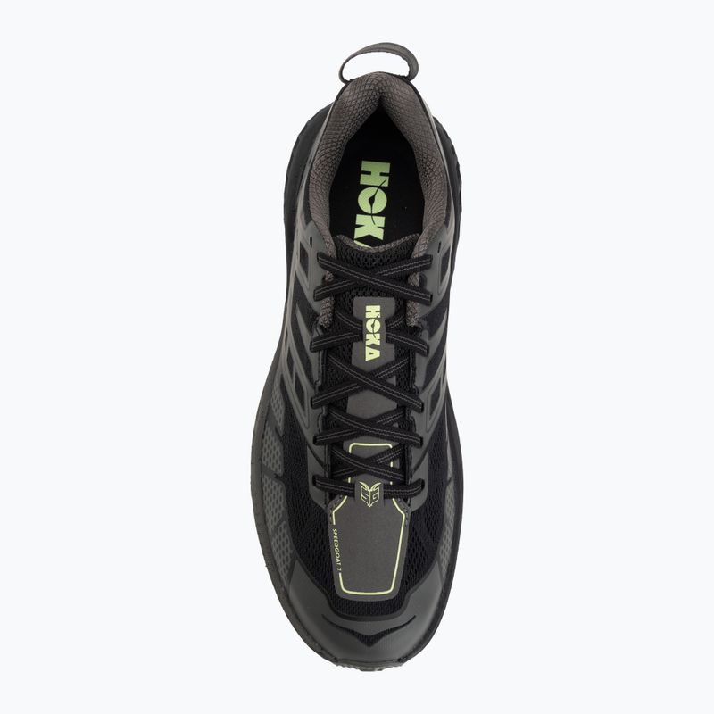 Buty HOKA Speedgoat 2 Black/Asphalt Grey 5